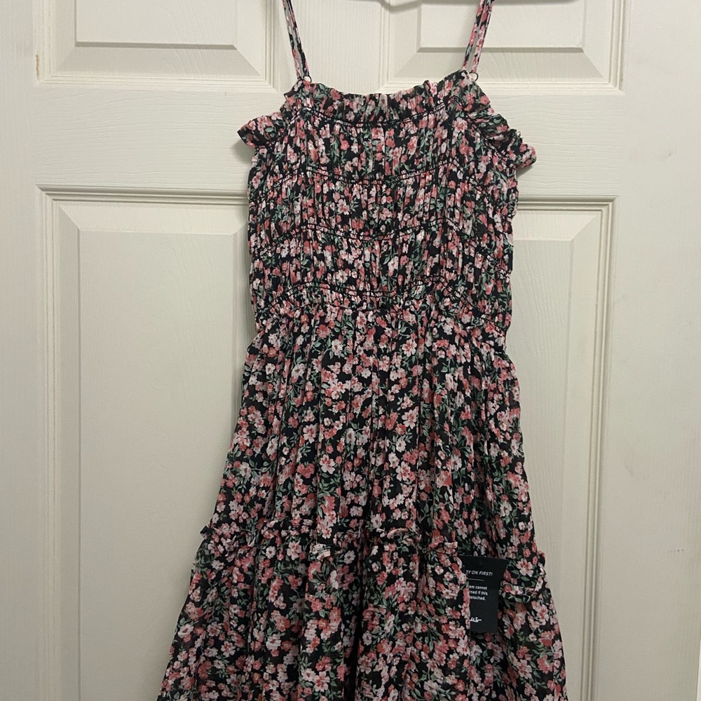 Lulu's Pink Floral Dress